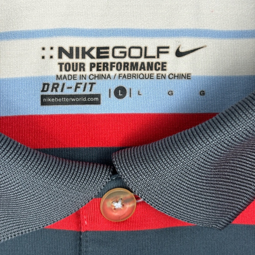 Nike- Golf polo- size Large - Picture 3 of 3